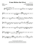 Come Before the Giver (arr. Jon Paige) - Violin 1