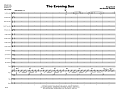 The Evening Sun - Full Score