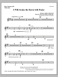 I Will Awake The Dawn With Praise - Bass Clarinet (sub. Tuba)