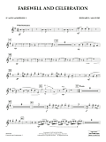 Farewell and Celebration - Eb Alto Saxophone 1