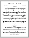 Five Little Dances - Percussion 1