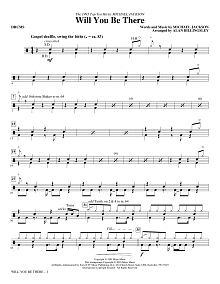 Will You Be There - Drums 