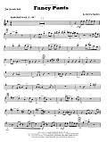 Fancy Pants - 2nd Eb Alto Saxophone