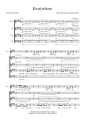 Everywhere (arr. Ben See)