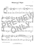 Minuet In C Major, KV 6