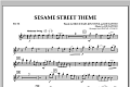Sesame Street Theme - Flute