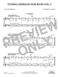Tuning Chorales for Band, Volume 2 - Eb Alto Saxophone 1