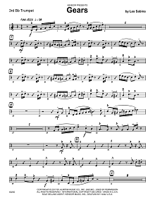 Gears - 3rd Bb Trumpet 