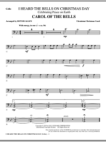 I Heard The Bells On Christmas Day (Celebrating Peace On Earth) - Cello 