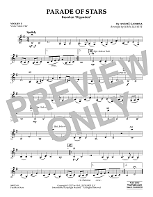 Parade of Stars - Violin 3 (Viola Treble Clef) 