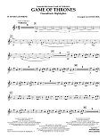 Game Of Thrones (Soundtrack Highlights) (arr. Jay Bocook) - Bb Tenor Saxophone