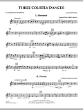 Three Courtly Dances - Eb Baritone Saxophone