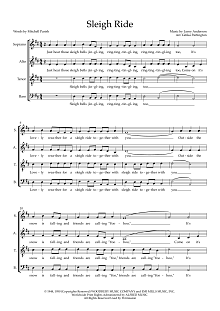 Sleigh Ride (arr. Gitika Partington) 