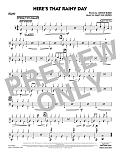 Here's That Rainy Day - Drums