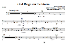 God Reigns In The Storm - Cello 