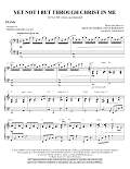 Yet Not I But Through Christ in Me (arr. Thomas Grassi) - Piano