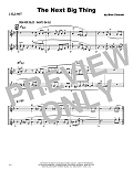 The Next Big Thing - C Solo Sheet