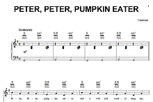 Peter, Peter, Pumpkin Eater 