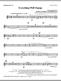 Everything Will Change - Clarinet 1 & 2