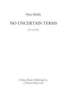 No Uncertain Terms - Score 