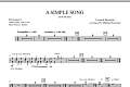 A Simple Song (from Mass) - Percussion 1