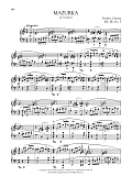 Mazurka in A minor, KK. IIb, No. 5
