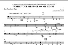 Write Your Message On My Heart - Bass Trombone/Tuba 