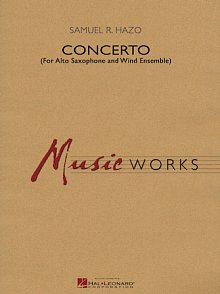 Concerto For Alto Saxophone And Wind Ensemble - Conductor Score (Full Score) 