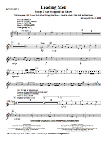 Leading Men: Songs That Stopped The Show (Medley) - Trumpet 1 