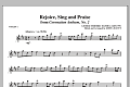 Rejoice, Sing And Praise - Violin 1