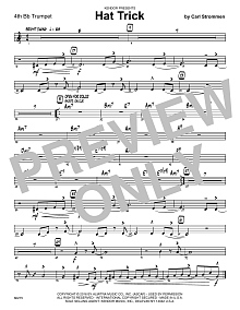 Hat Trick - 4th Bb Trumpet 