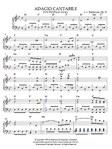 Adagio Cantabile, Op. 13 