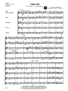 Can Can - Full Score 