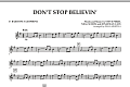 Don't Stop Believin' - Eb Baritone Saxophone