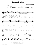 Hymn to Freedom (arr. Kirby Shaw) - Drums