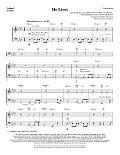 He Lives - Guitar/Electric Bass