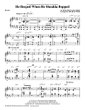 He Beeped When He Shoulda Bopped (arr. Michele Weir) - Piano