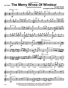 The Merry Wives Of Windsor (Themes From The Overture) - 1st Violin 