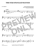 The Star Spangled Banner - Bb Clarinet 2