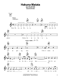 Hakuna Matata (from The Lion King)