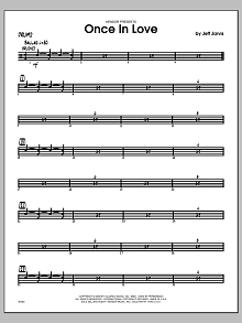 Once In Love - Drums 