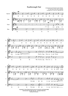 Scarborough Fair (arr. Craig McLeish) 