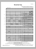 Break Into Song - Full Score
