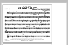 We Built This City - Baritone T.C. 