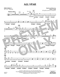 All Star (arr. Matt Conaway) - Percussion 2