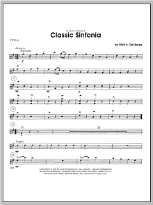 Classic Sinfonia - Viola 