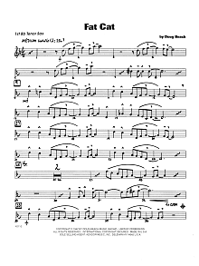 Fat Cat - Tenor Sax 1 