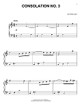 Consolation No. 3 In D-Flat Major