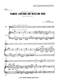 Thunder, Lightning And Whistling Wind (Coupre Tal Volta Il Cielo) - Piano Accompaniment