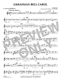 Ukrainian Bell Carol (arr. Richard L. Saucedo) - Eb Alto Saxophone 2